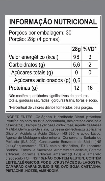 Gummy Protein Sour 12g de Proteína - OCTOPUSOCTUGUMMYGummy Protein Sour 12g de Proteína