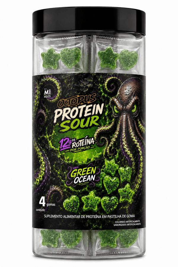 Gummy Protein Sour 12g de Proteína - OCTOPUSOCTUGUMMYGummy Protein Sour 12g de Proteína
