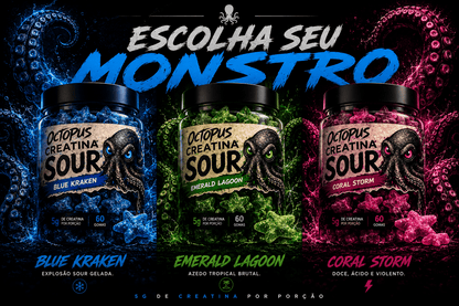 Kit 3 sabores Octopus Mirtilo / Maçã Verde / Framboesa gummies Creatina 5g - OCTOPUSKITOCTOPUSKit 3 sabores Octopus Mirtilo / Maçã Verde / Framboesa gummies Creatina 5g