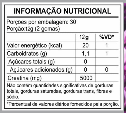Octopus Blue Kraken Mirtilo GeladoBlue 60 gummies Creatina 5g - OCTOPUSOCTUBLUE-1Compre 1 unidadeOctopus Blue Kraken Mirtilo GeladoBlue 60 gummies Creatina 5g