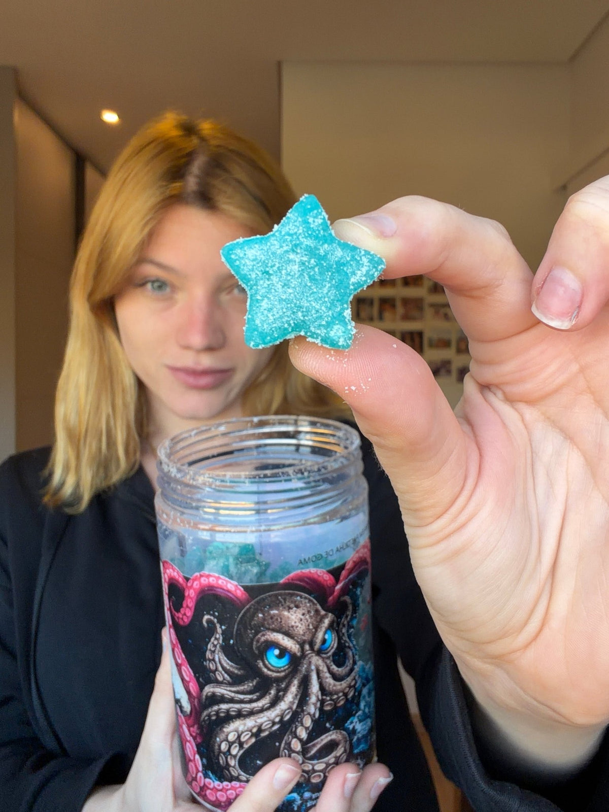 Octopus Creatina Sour 5g – Gummies Blue Kraken | 60 Gomas Sabor Frutas Azuis - OCTOPUSOCTUBLUE-1Compre 1 unidadeOctopus Creatina Sour 5g – Gummies Blue Kraken | 60 Gomas Sabor Frutas Azuis