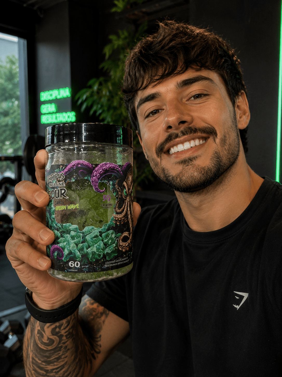 Octopus Creatina Sour 5g – Gummies Emerald Lagoon | 60 Gomas Sabor Frutas Verdes - OCTOPUSOCTUGREEN-1Compre 1 unidadeOctopus Creatina Sour 5g – Gummies Emerald Lagoon | 60 Gomas Sabor Frutas Verdes