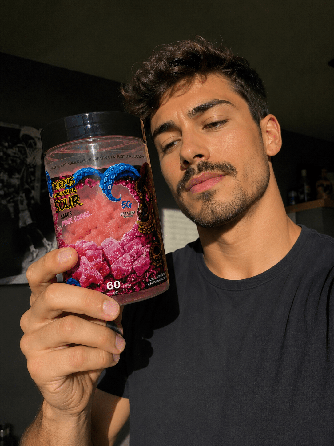 Octopus Creatina Sour Coral Storm 5g – 60 Gomas Sabor Frutas Vermelhas - OCTOPUSOCTUPINKI-1Compre 1 unidadeOctopus Creatina Sour Coral Storm 5g – 60 Gomas Sabor Frutas Vermelhas
