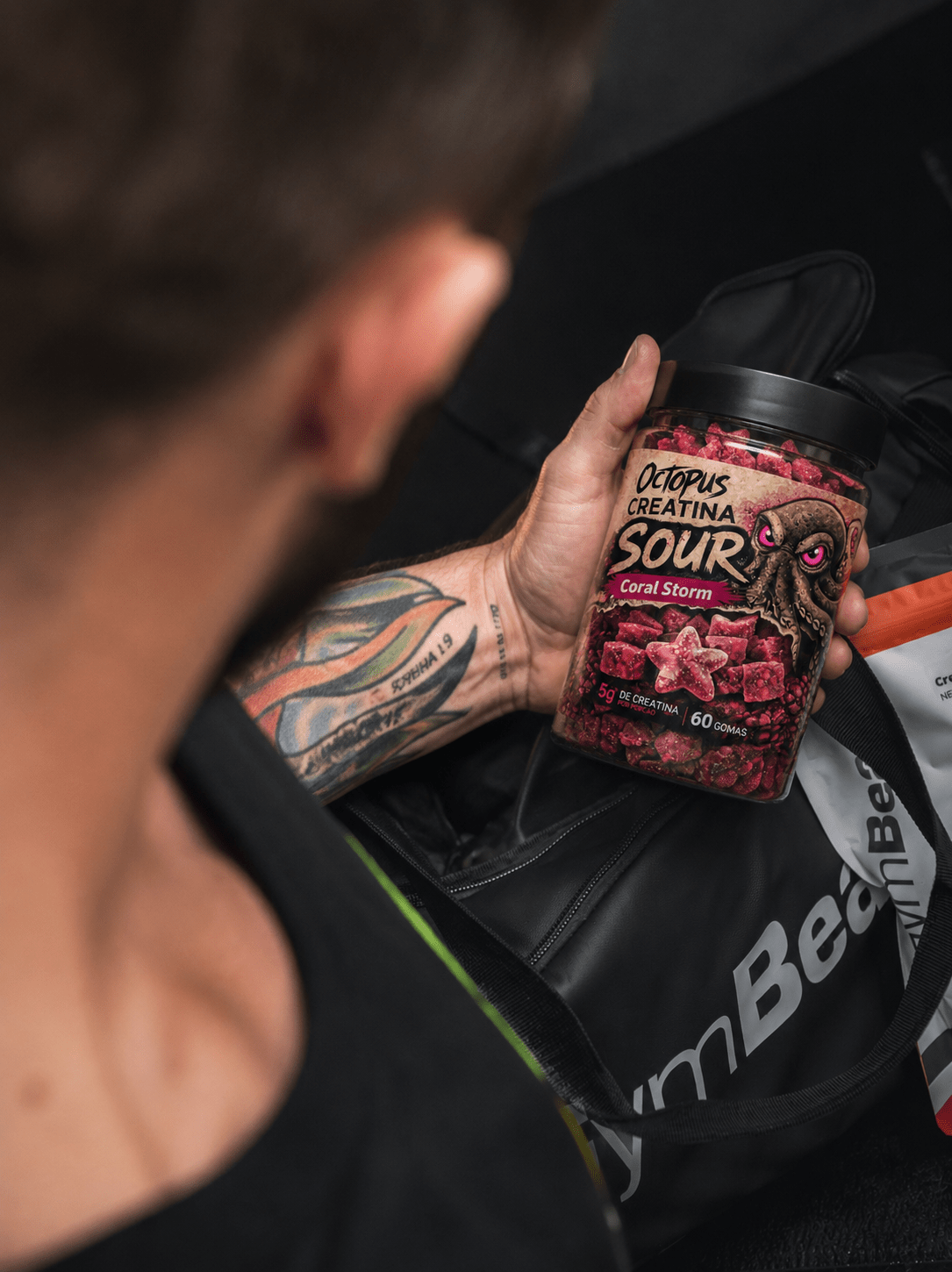 Octopus Creatina Sour Coral Storm 5g – 60 Gomas Sabor Frutas Vermelhas - OCTOPUSOCTUPINKI-1Octopus Creatina Sour Coral Storm 5g – 60 Gomas Sabor Frutas Vermelhas