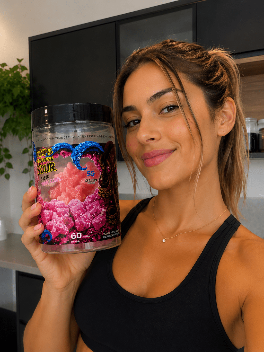 Octopus Creatina Sour Coral Storm 5g – 60 Gomas Sabor Frutas Vermelhas - OCTOPUSOCTUPINKI-1Compre 1 unidadeOctopus Creatina Sour Coral Storm 5g – 60 Gomas Sabor Frutas Vermelhas